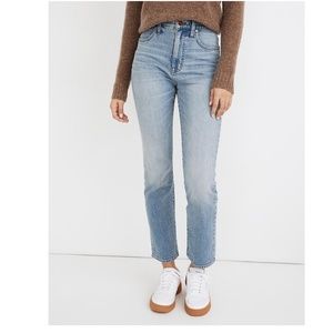 MADEWELL | Slim Demi Boot Jeans Denis Wash…